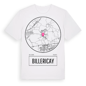 Billericay t-shirt – ekologisk bomull t-shirt från Pinshirt