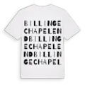 Billinge Chapel End ordlek t-shirt