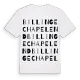 Billinge Chapel End ordlek t-shirt