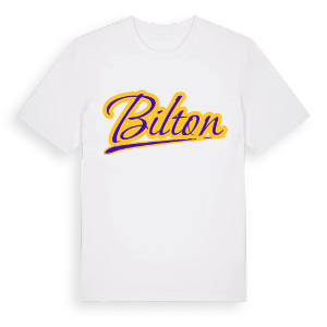Bilton baseball t-shirt – ekologisk bomull t-shirt från Pinshirt