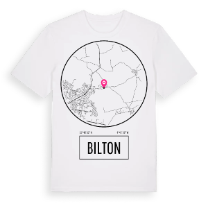 Bilton t-shirt – ekologisk bomull t-shirt från Pinshirt