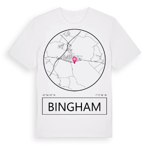 Bingham t-shirt – ekologisk bomull t-shirt från Pinshirt