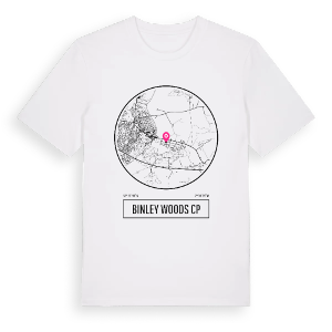 Binley Woods CP t-shirt – ekologisk bomull t-shirt från Pinshirt