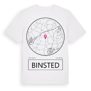Binsted t-shirt – ekologisk bomull t-shirt från Pinshirt