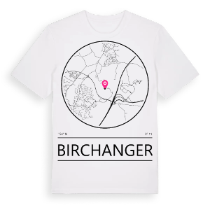 Birchanger t-shirt – ekologisk bomull t-shirt från Pinshirt
