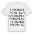 Birchover CP ordlek t-shirt