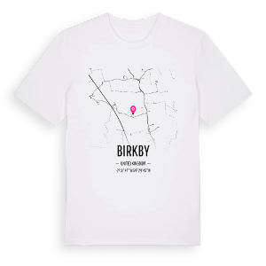 Birkby karta t-shirt – ekologisk bomull t-shirt från Pinshirt