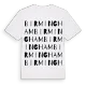 Birmingham ordlek t-shirt