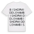 Bishop Middleham ordlek t-shirt