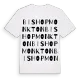 Bishop Monkton ordlek t-shirt