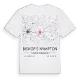Bishop's Nympton karta t-shirt