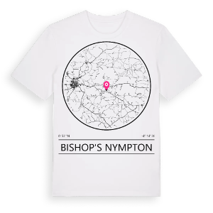 Bishop's Nympton t-shirt – ekologisk bomull t-shirt från Pinshirt
