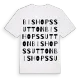 Bishops Sutton ordlek t-shirt