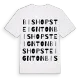 Bishopsteignton ordlek t-shirt