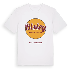 Bisley cirkel t-shirt – ekologisk bomull t-shirt från Pinshirt