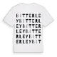 Bitterley ordlek t-shirt