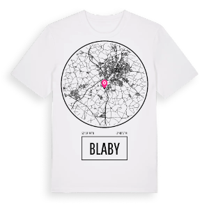 Blaby t-shirt – ekologisk bomull t-shirt från Pinshirt