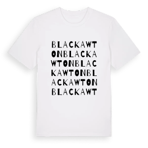 Blackawton ordlek t-shirt – ekologisk bomull t-shirt från Pinshirt