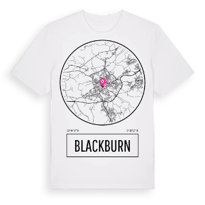 Blackburn t-shirt – ekologisk bomull t-shirt från Pinshirt