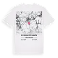 Blackburn with Darwen karta t-shirt