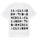 Blackburn with Darwen ordlek t-shirt