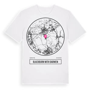 Blackburn with Darwen t-shirt – ekologisk bomull t-shirt från Pinshirt