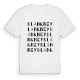 Blankney ordlek t-shirt
