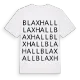 Blaxhall ordlek t-shirt