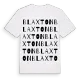 Blaxton ordlek t-shirt