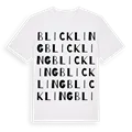 Blickling ordlek t-shirt