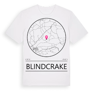 Blindcrake t-shirt – ekologisk bomull t-shirt från Pinshirt