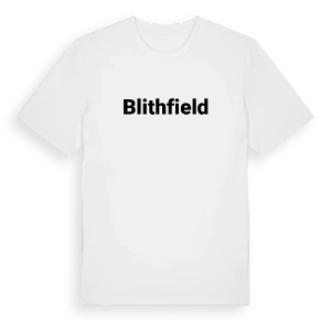 Blithfield fetstil t-shirt – ekologisk bomull t-shirt från Pinshirt