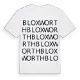 Bloxworth ordlek t-shirt