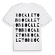 Bockleton ordlek t-shirt