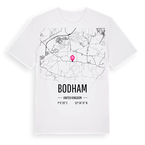 Bodham karta t-shirt – ekologisk bomull t-shirt från Pinshirt