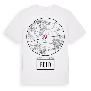 Bold t-shirt – ekologisk bomull t-shirt från Pinshirt