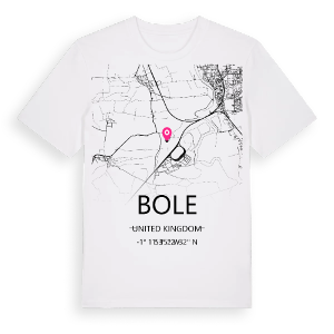 Bole karta t-shirt – ekologisk bomull t-shirt från Pinshirt
