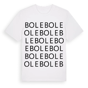 Bole ordlek t-shirt – ekologisk bomull t-shirt från Pinshirt