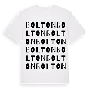 Bolton ordlek t-shirt – ekologisk bomull t-shirt från Pinshirt