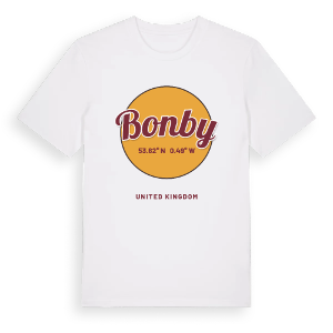Bonby cirkel t-shirt – ekologisk bomull t-shirt från Pinshirt