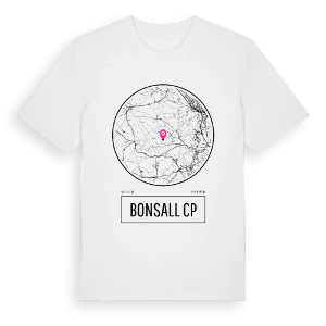 Bonsall CP t-shirt – ekologisk bomull t-shirt från Pinshirt