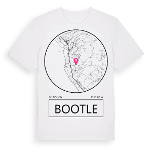Bootle t-shirt – ekologisk bomull t-shirt från Pinshirt