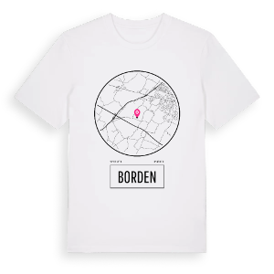 Borden t-shirt – ekologisk bomull t-shirt från Pinshirt