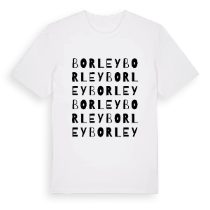 Borley ordlek t-shirt – ekologisk bomull t-shirt från Pinshirt