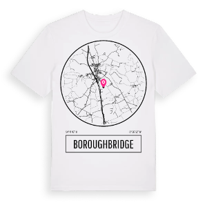 Boroughbridge t-shirt – ekologisk bomull t-shirt från Pinshirt
