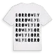 Borrowby ordlek t-shirt