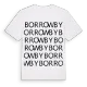 Borrowby ordlek t-shirt
