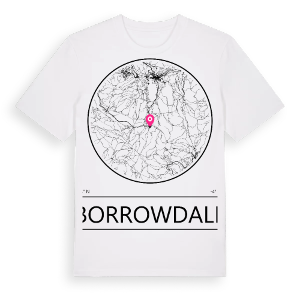 Borrowdale t-shirt – ekologisk bomull t-shirt från Pinshirt