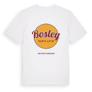 Bosley cirkel t-shirt – ekologisk bomull t-shirt från Pinshirt