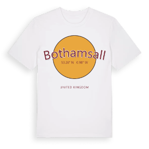 Bothamsall cirkel t-shirt – ekologisk bomull t-shirt från Pinshirt